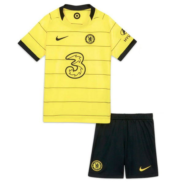 Chelsea 2021/22 Kids Away Children Soccer Kit Dosoccerjersey Shop