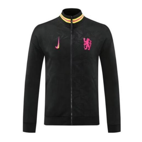 Chelsea 2025/26 Black Windbreaker Jacket