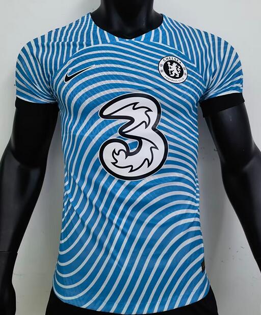 Chelsea 2022/23 Blue White Match Version Training Shirt