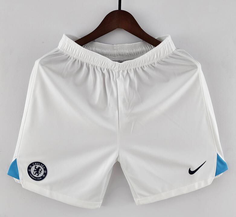 Chelsea 2022/23 White Soccer Shorts