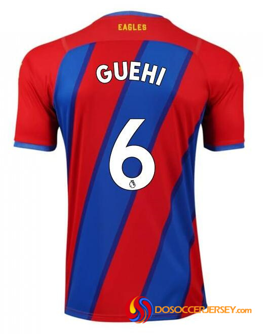 Crystal Palace 2021/22 Home 6 GUEHI Shirt Soccer Jersey