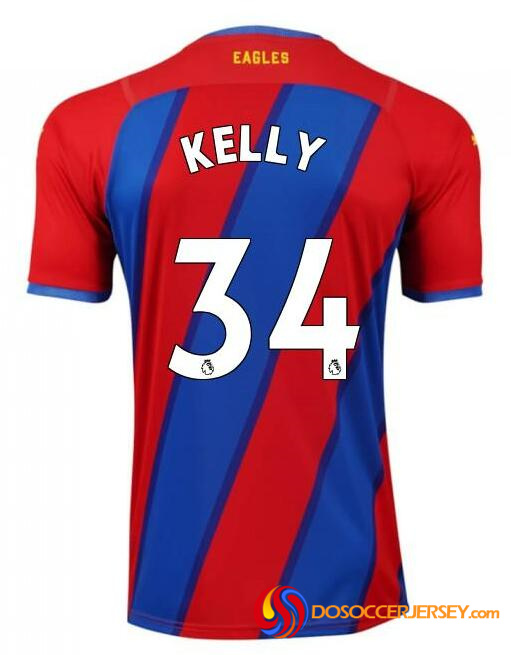 Crystal Palace 2021/22 Home 34 KELLY Shirt Soccer Jersey
