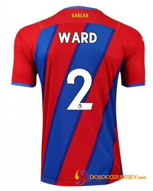 Crystal Palace 2021/22 Home 2 WARD Shirt Soccer Jersey