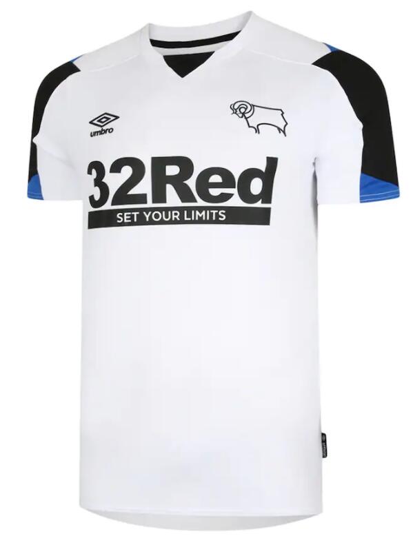 Derby County 2021/22 Home Shirt Soccer Jersey