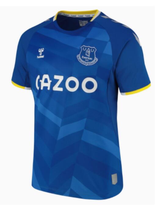 Everton 2021/22 Home Match Version Shirt Soccer Jersey