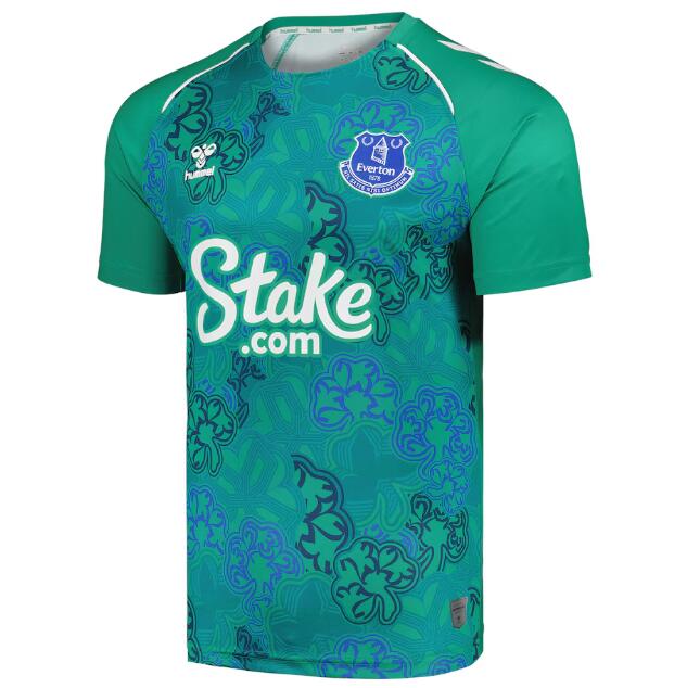 Everton 2024/25 Green Pre-Match Shirt Soccer Jersey
