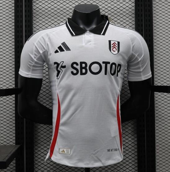 Fulham 2024/25 Home Match Version Shirt Soccer Jersey