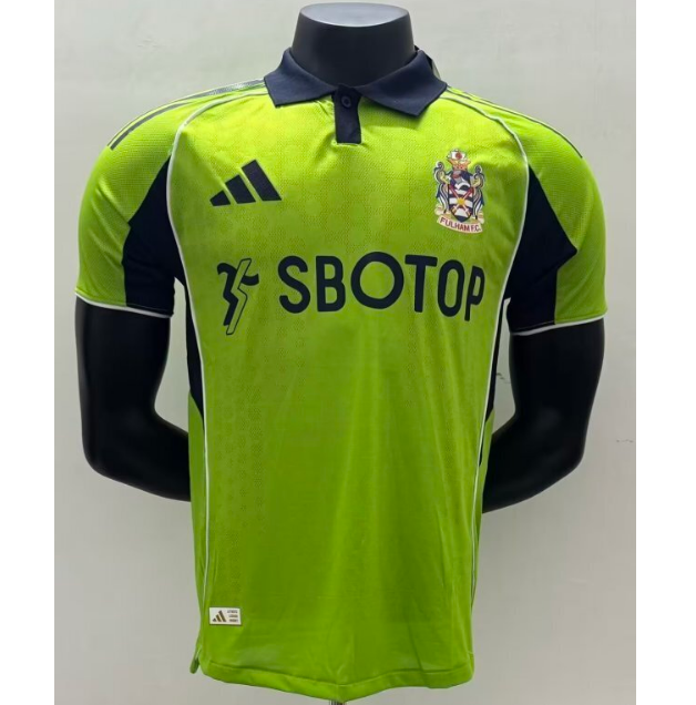 Fulham 2025/26 Away Match Version Shirt Soccer Jersey