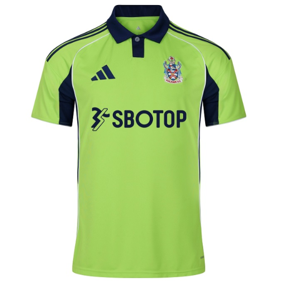 Fulham 2025/26 Away Shirt Soccer Jersey