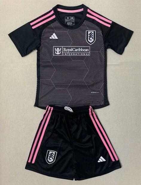 Fulham 2023/24 Third Kids Soccer Kit Children Shirt + Shorts