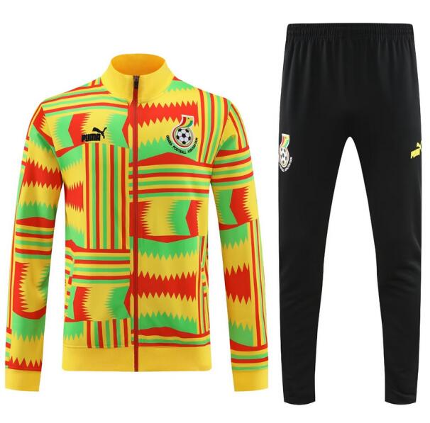 Ghana 2023/24 Yellow Training Suit (Jacket+Trouser)