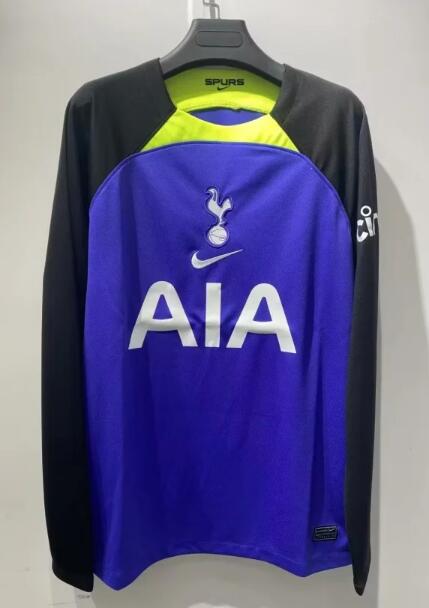 Tottenham Hotspur 2022/23 Away Long Sleeved Shirt Soccer Jersey