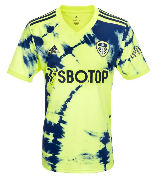 Leeds United FC 2022/23 Away Shirt Soccer Jersey Dosoccerjersey Shop