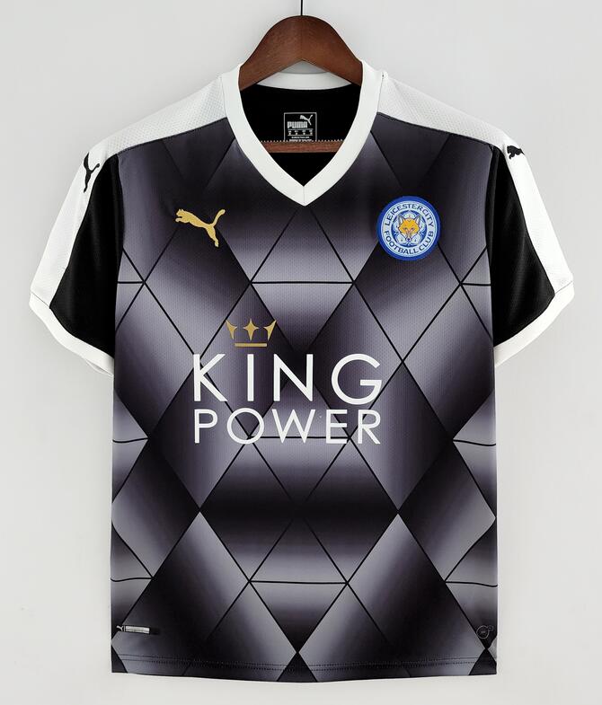 Leicester City 2015/16 Away Retro Shirt Soccer Jersey