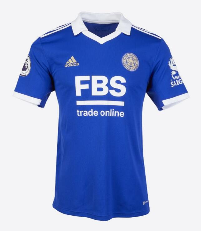 Leicester City 2022/23 Home Shirt Soccer Jersey