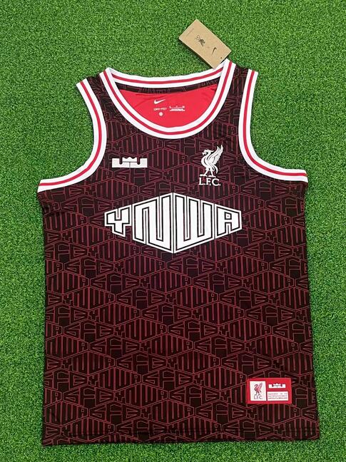 Liverpool 2023/24 Pre-Game LEBRON JAMES Replica Vest Training Shirt