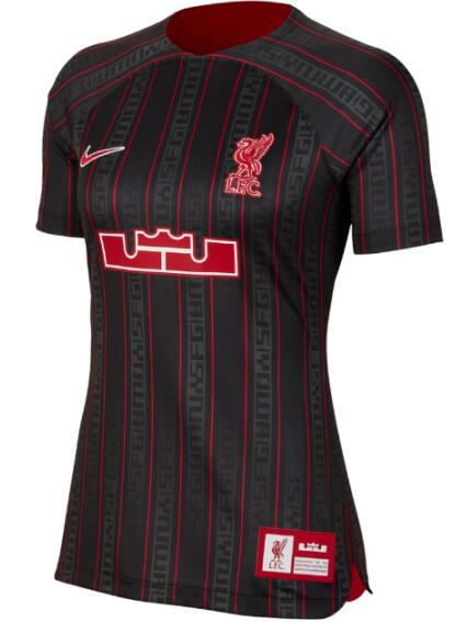 Liverpool 2023/24 Pre-Game LEBRON JAMES Women Replica Training Shirt