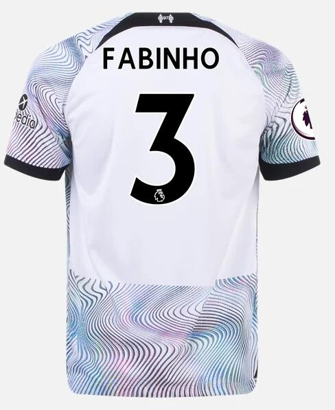 Liverpool 2022/23 Away 3 FABINHO Shirt Soccer Jersey