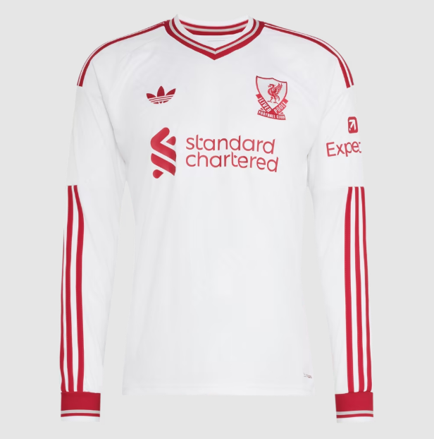 Liverpool 2026/27 Away Long Sleeved Shirt Soccer Jersey