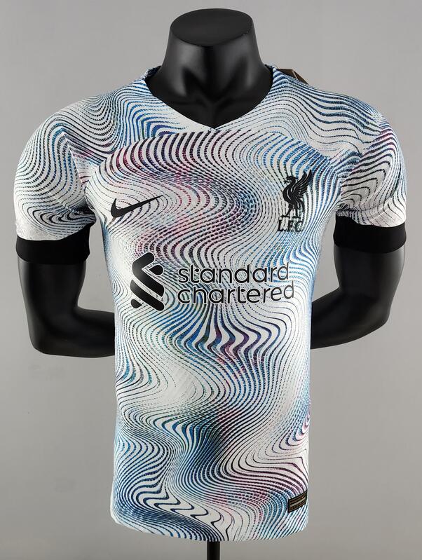 Liverpool 2022/23 Away Match Version Shirt Soccer Jersey ...