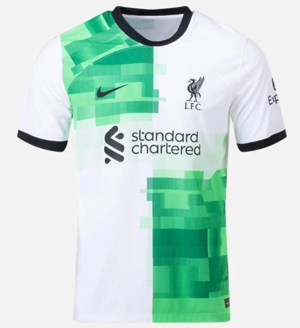 Liverpool 2023/24 Away Match Version Shirt Soccer Jersey
