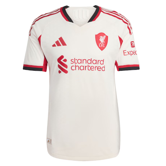 Liverpool 2025/26 Away Match Version Shirt Soccer Jersey