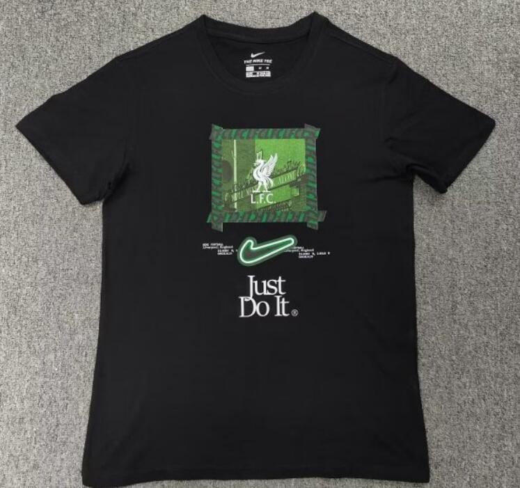 Liverpool 2023/24 Black T-Shirt
