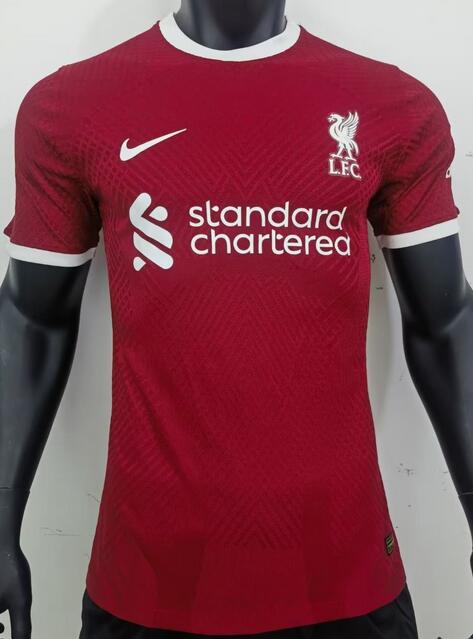 Prediction Liverpool 2023/24 Home Match Version Shirt Soccer Jersey