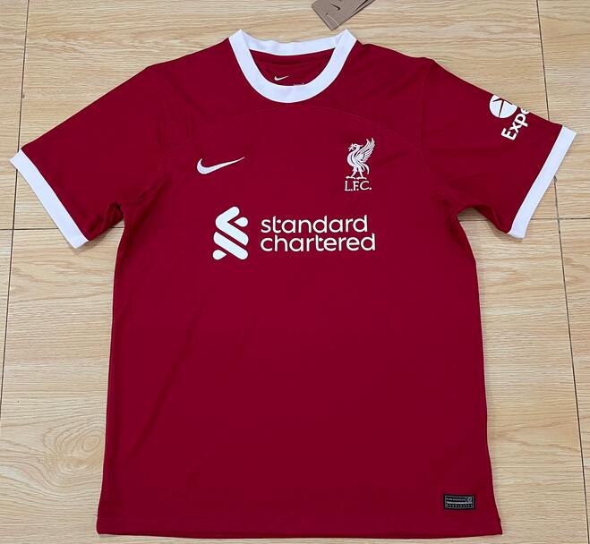 Prediction Liverpool 2023/24 Home Replica Shirt Soccer Jersey