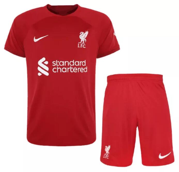 Liverpool 2022/23 Home Soccer Team Kit