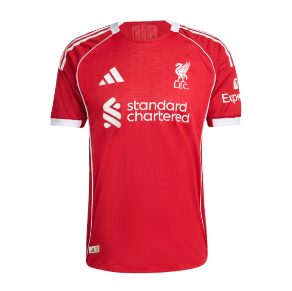 Liverpool 2025/26 Home Match Version Shirt Soccer Jersey