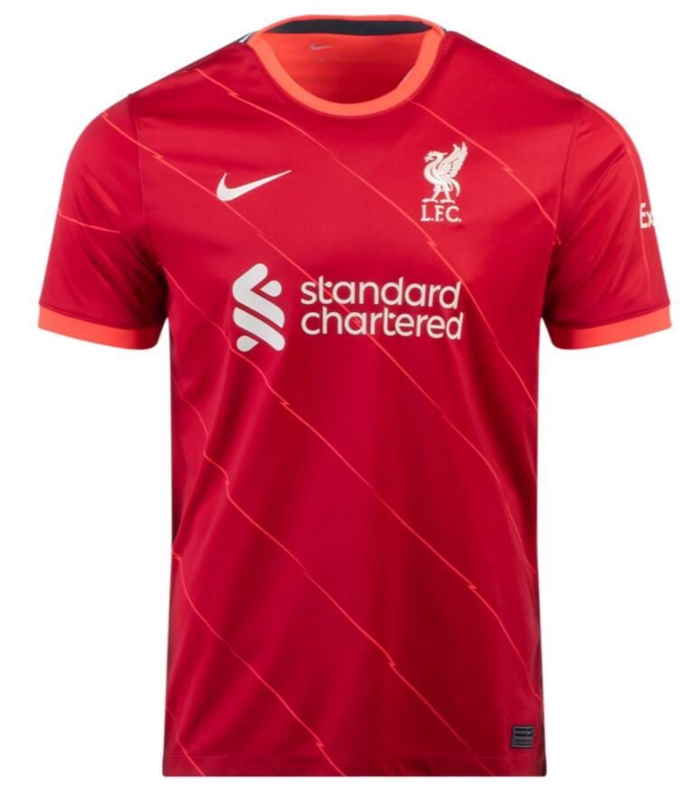 Liverpool 2021/22 Home Shirt Soccer Jersey Men