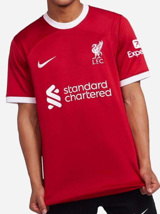 Liverpool 2023/24 Home Shirt Soccer Jersey