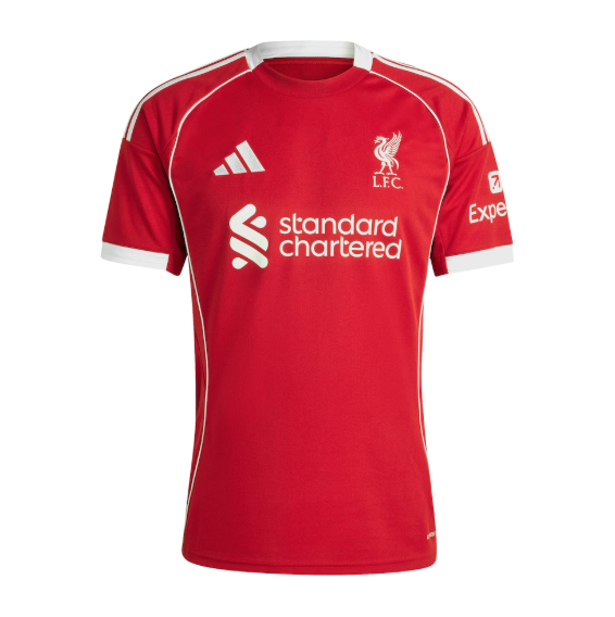 Liverpool 2025/26 Home Shirt Soccer Jersey