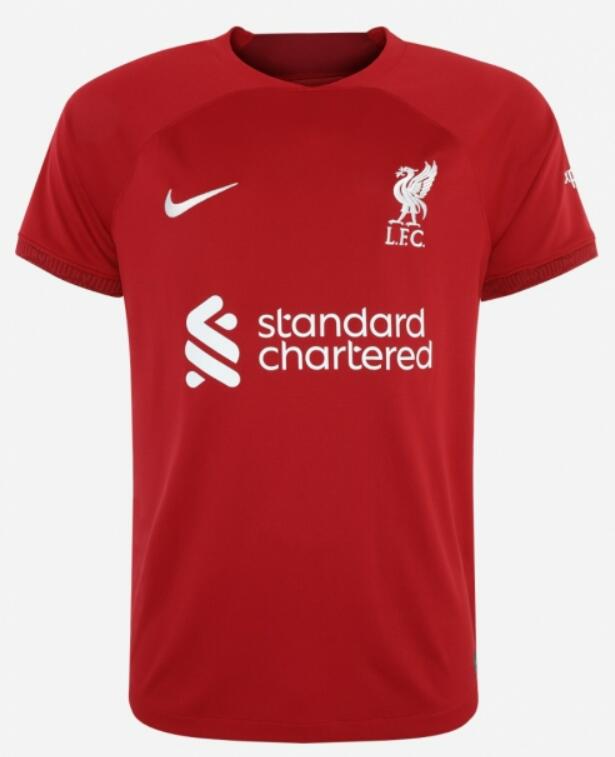 Liverpool 2022/23 Home Shirt Soccer Jersey