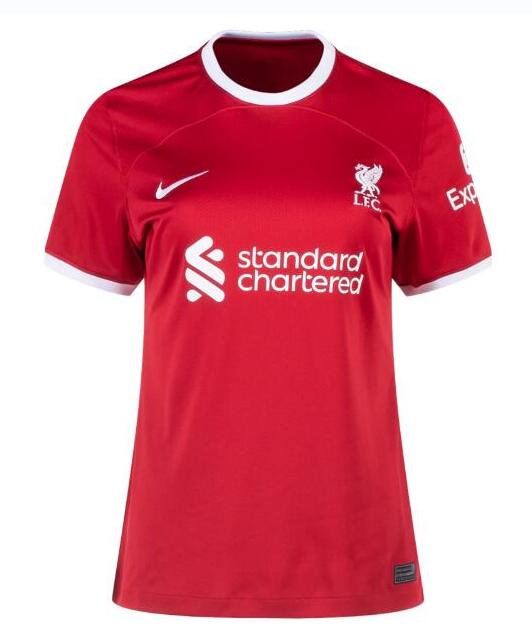 Liverpool 2023/24 Home Women Shirt Soccer Jersey