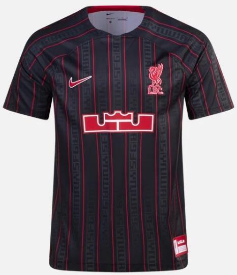 Liverpool 2023/24 Pre-Game LEBRON JAMES Replica Training Shirt