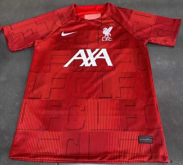 Liverpool 2023/24 Pre-Game Red Replica Training Shirt