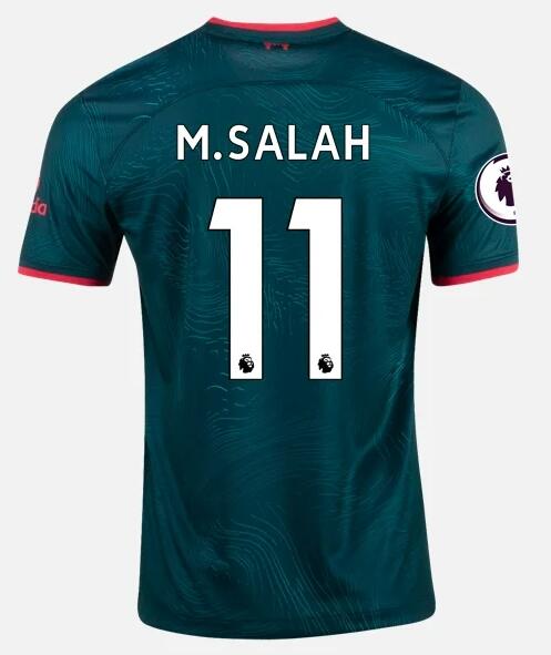 Liverpool 2022/23 Third 11 Mohamed Salah Shirt Soccer Jersey