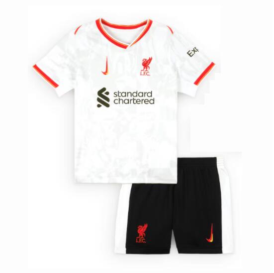 Liverpool 2024/25 Third Kids Soccer Kit Children Shirt + Shorts