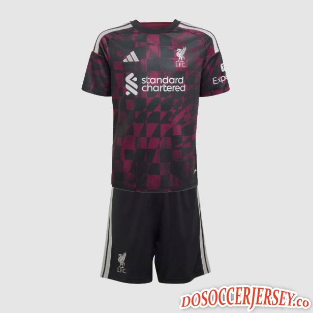 Liverpool 2026/27 Third Kids Soccer Kit Children Shirt + Shorts