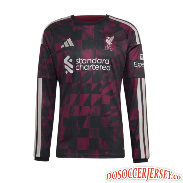 Liverpool 2026/27 Third Long Sleeved Shirt Soccer Jersey