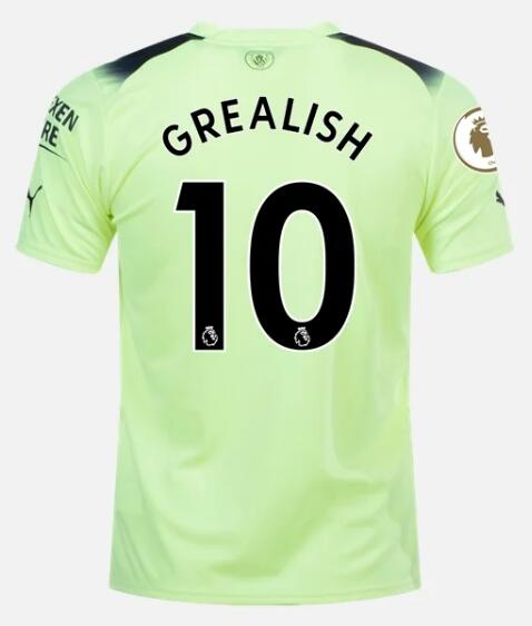 Manchester City 2022/23 Third 10 Grealish Shirt Soccer Jersey