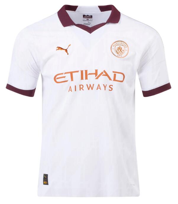 Manchester City 2023/24 Away Match Version Shirt Soccer Jersey