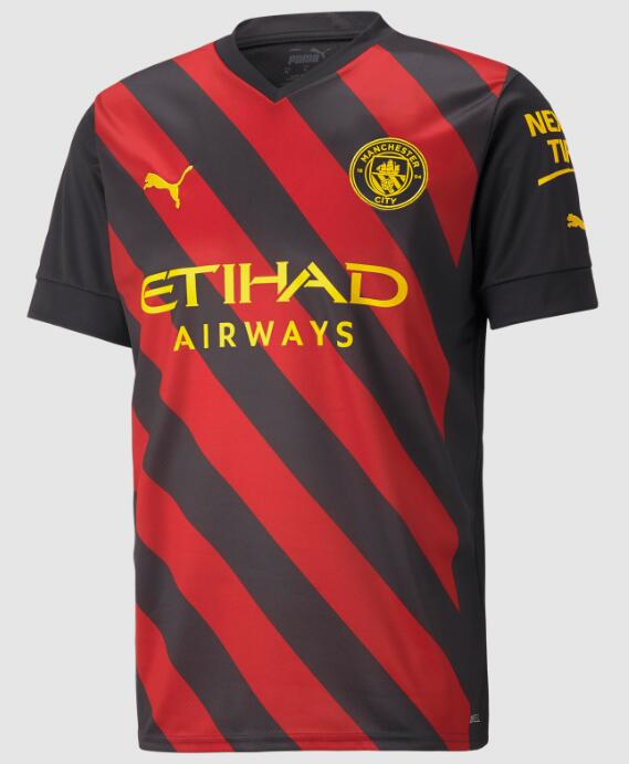 Manchester City 2022/23 Away Shirt Soccer Jersey