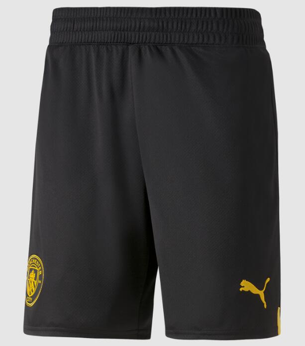 Manchester City 2022/23 Away Soccer Shorts