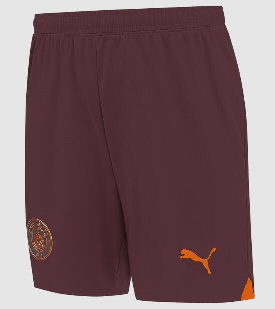 Manchester City 2023/24 Away Soccer Shorts