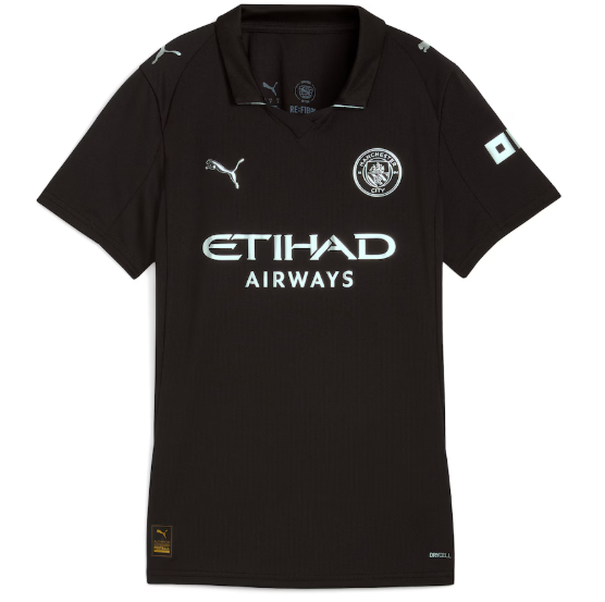 Manchester City 2025/26 Away Women Shirt Soccer Jersey