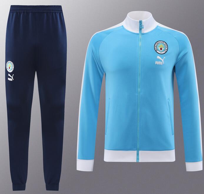 Manchester City 2023/24 Sky Blue Training Suit (Jacket+Trouser)