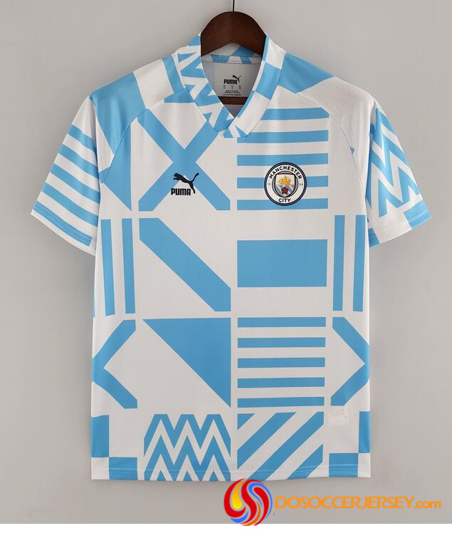 Manchester City 2022/23 Light Blue Training Shirt